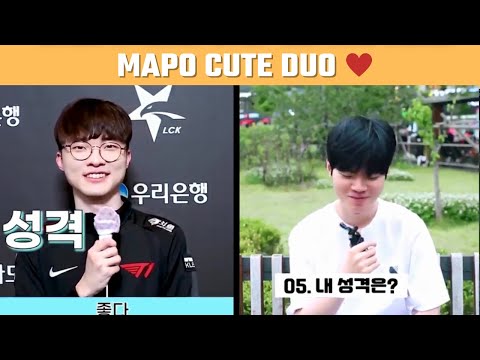 Faker & Deft aka Mapo Duo: Ambiguous relationship =)) | LOL cute moments