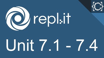 Units 7.1 - 7.4 | Lists | CodingBytes Python REPL.it speedrun
