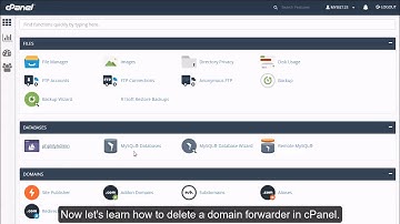 cPanel Email - How to Delete a Domain Forwarder