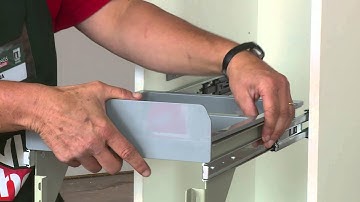 How To Make A Pull-Out Trash Bin - DIY At Bunnings