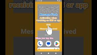 Message Flash - Never miss messages with LED alerts & screen notifications!