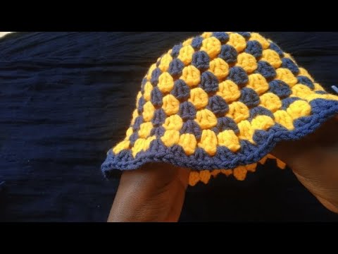 uyumunsi turiga kuvanga amabara turikuboha ingofero yurugara |crochet bucket hat