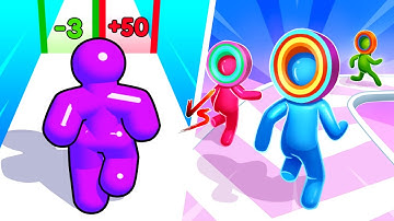 Tall Man Run vs Layer Man 3D 📏🧍‍♂️🎮 Max Levels Gameplay Walkthrough (Android/iOS) ER87