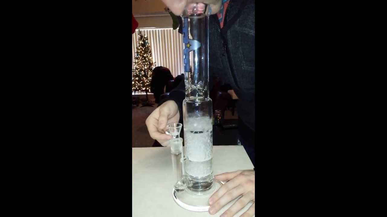 www.ThickQualityGlass.com Review Double Fritted perc, cyclone