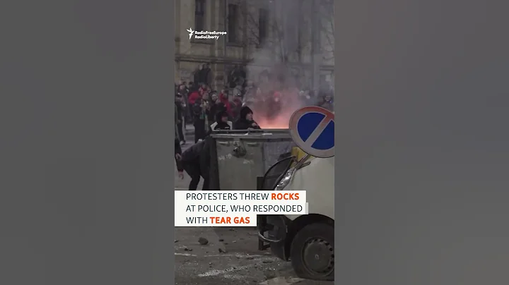 Street Clashes Erupt During Mass Protests In Bulgaria Against Government