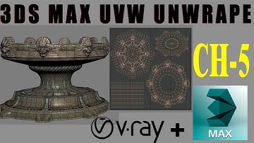 3ds max UVW unwrap tutorial with vray in hindi chapter 5