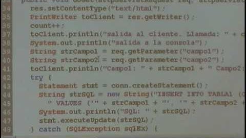 Mantenimiento de sesión con servlets - TECNUN