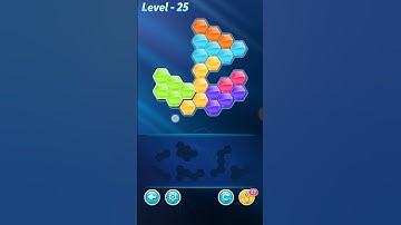 Block Hexa Puzzle Advanced Level 25 Walkthrough