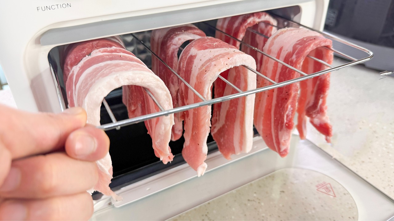 에어프라이어 삼겹살 구이와 상추 겉절이