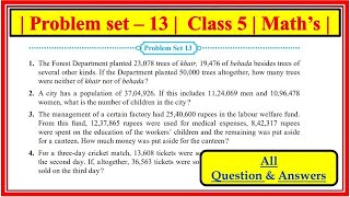 Celebrity Problem set 13 class 5th | Maths | Chapter 3 Addition and subtraction| std 5 Maharashtra state board Net Worth