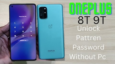OnePlus 8T Hard Reset Unlock Password Pattren Without Pc | Remove Password No Pc No Need Any Tool