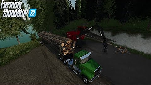 FS22 | logging timelapse | Loggers Paradise #8 | Two loads in one day