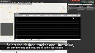 How to View Fuel Sensor Report | Meitrack GPS Tracking Software MS03 screenshot 4