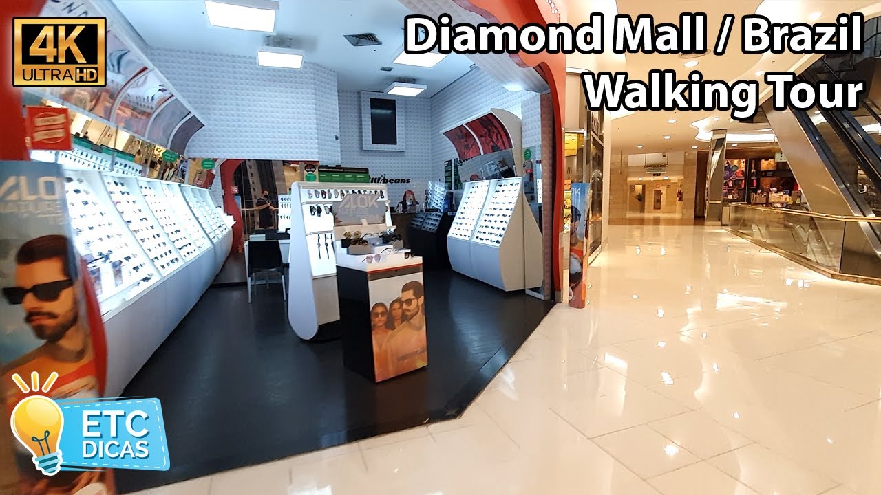PASSEIO A PÉ - Shopping Diamond Mall/Belo Horizonte - ASMR | ETC Dicas