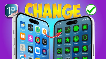 How to Change App Icon Color in iOS 18 | Customize App Icon Color on iPhone