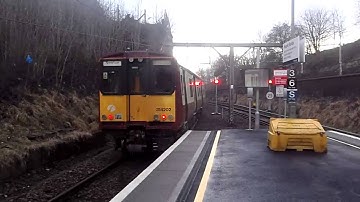 SPT First Scotrail Class 314 EMU departs Mount Florida (314202)