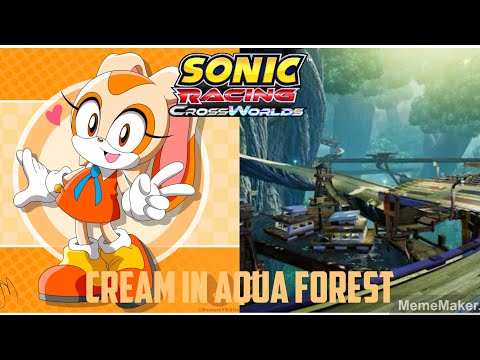 Sonic Racing CrossWorlds: Cream in Aqua Forest