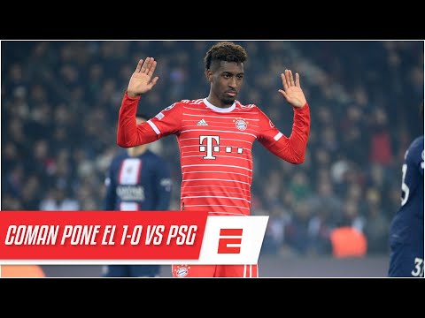 GOL DEL BAYERN MUNICH. Kingsley Coman pone arriba a los alemanes vs PSG | UEFA Champions League