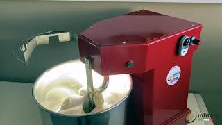 MFITALY | Spiral Dough Mixer machine series MiniMix  Impastatrice Casalinga per pane pizza