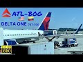 |TRIP REPORT| Delta Airlines Boeing 767-300 | Atlanta - Bogotá | Delta One |HD|