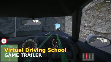 Virtual Driving School Steam Trailer | Realistic Driving Simulator 2025