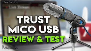 Trust Mico USB Review 🎙️ Audio Test - YouTube