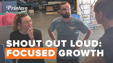 Shout Out Loud Prints Shop Tour | Getting On Top Of Your Screen Printing Business