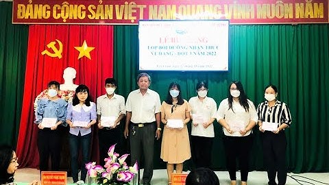 Bế giảng lớp Bồi dưỡng nhận thức về Đảng Đợt 3 năm 2022