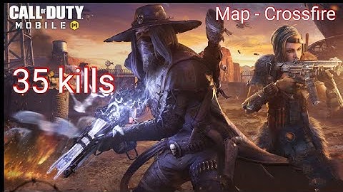 call of duty mobile | Hardpoint | Map - crossfire | 35 kills |