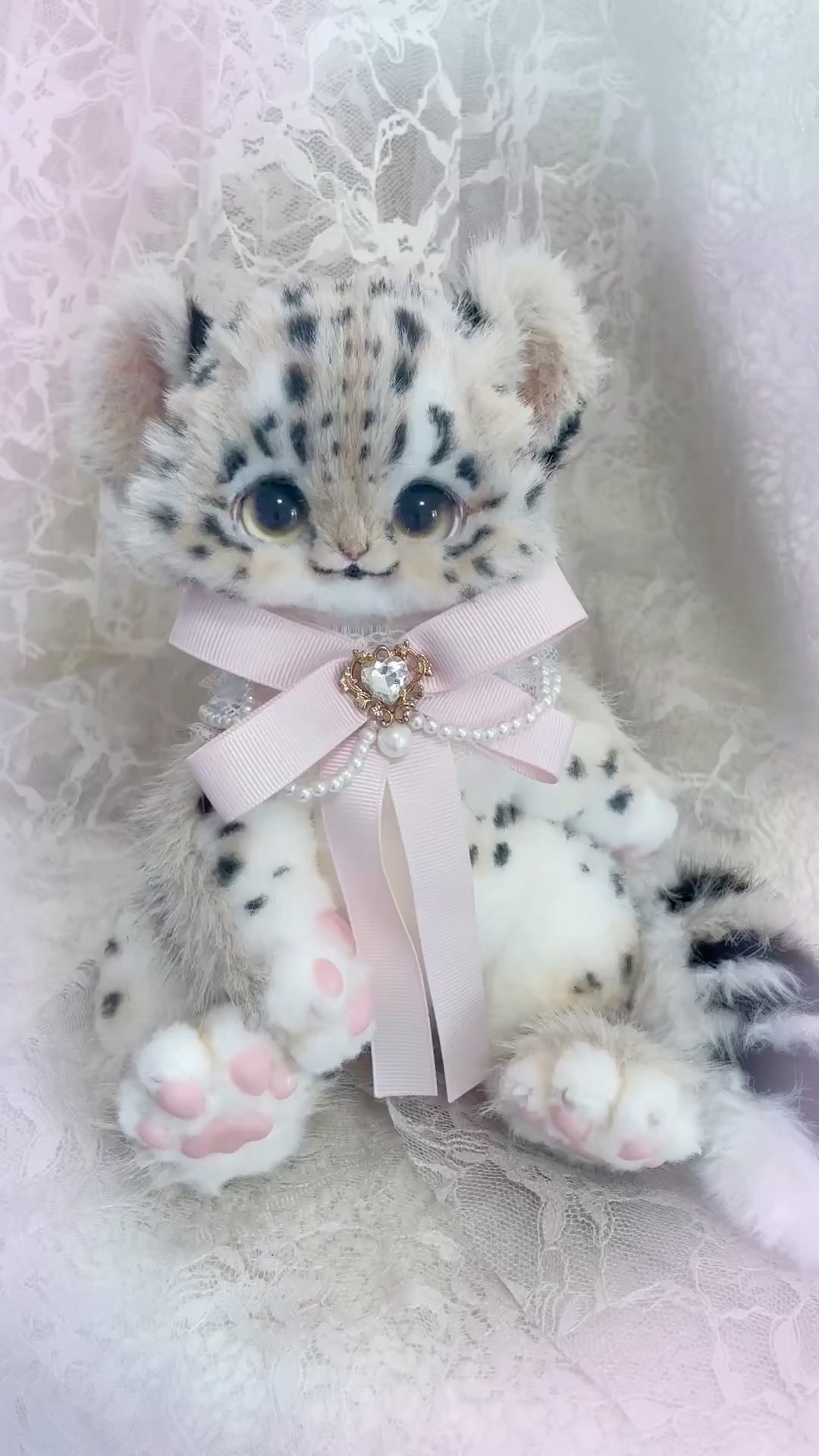 豹 #アートドール #ぬいぐるみ #ハンドメイド - YouTube