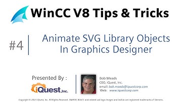 WinCC V8 Tip 4:  Animating SVG Library v2.0 Objects In Graphics Designer 🤖 #winccguru