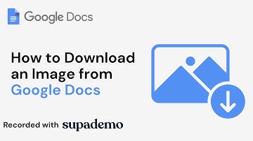 How to Download an Image from Google Docs