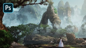 Photoshop Speed Art – The Hidden Valley