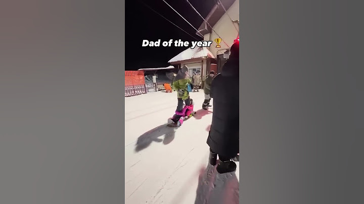 Dad of the Year #snowboarding