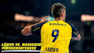 Löwen vs. Magdeburg - Press Conference - Opel HBL 26/27