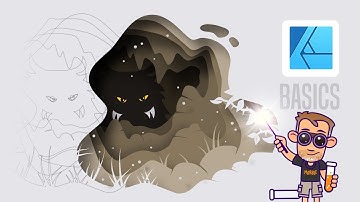 Affinity Designer Tutorial - How to Easily Create a Paper Cutout Effect