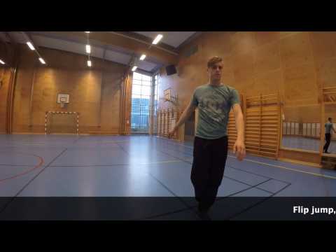 How To Do a Flip jump (off-ice)