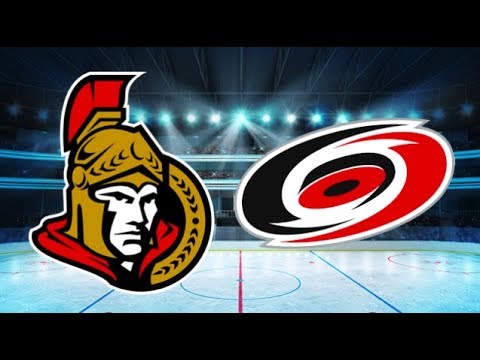 Ottawa Senators vs Carolina Hurricanes 