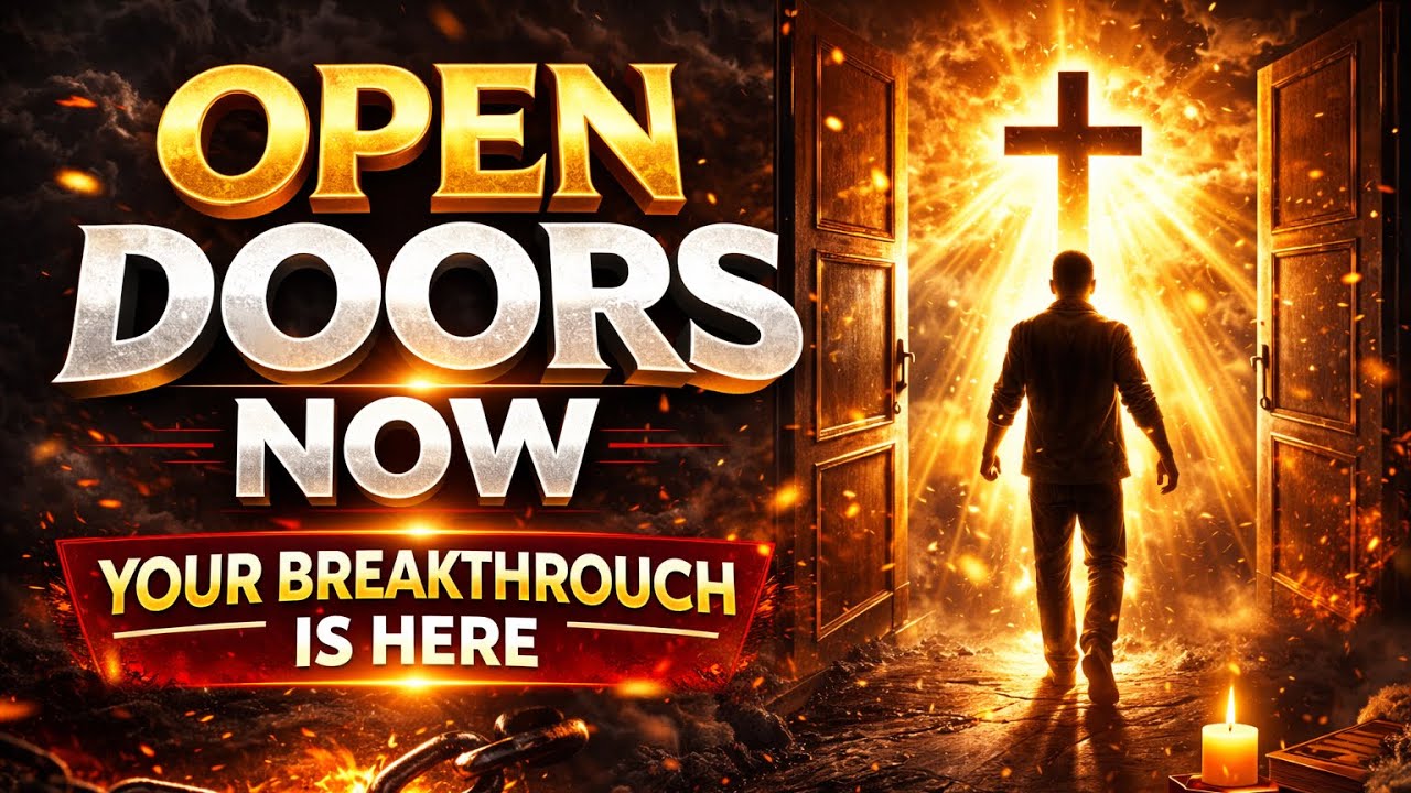 Prayer for Open Doors & Breakthrough | Bold Declarations That Shift Your Life