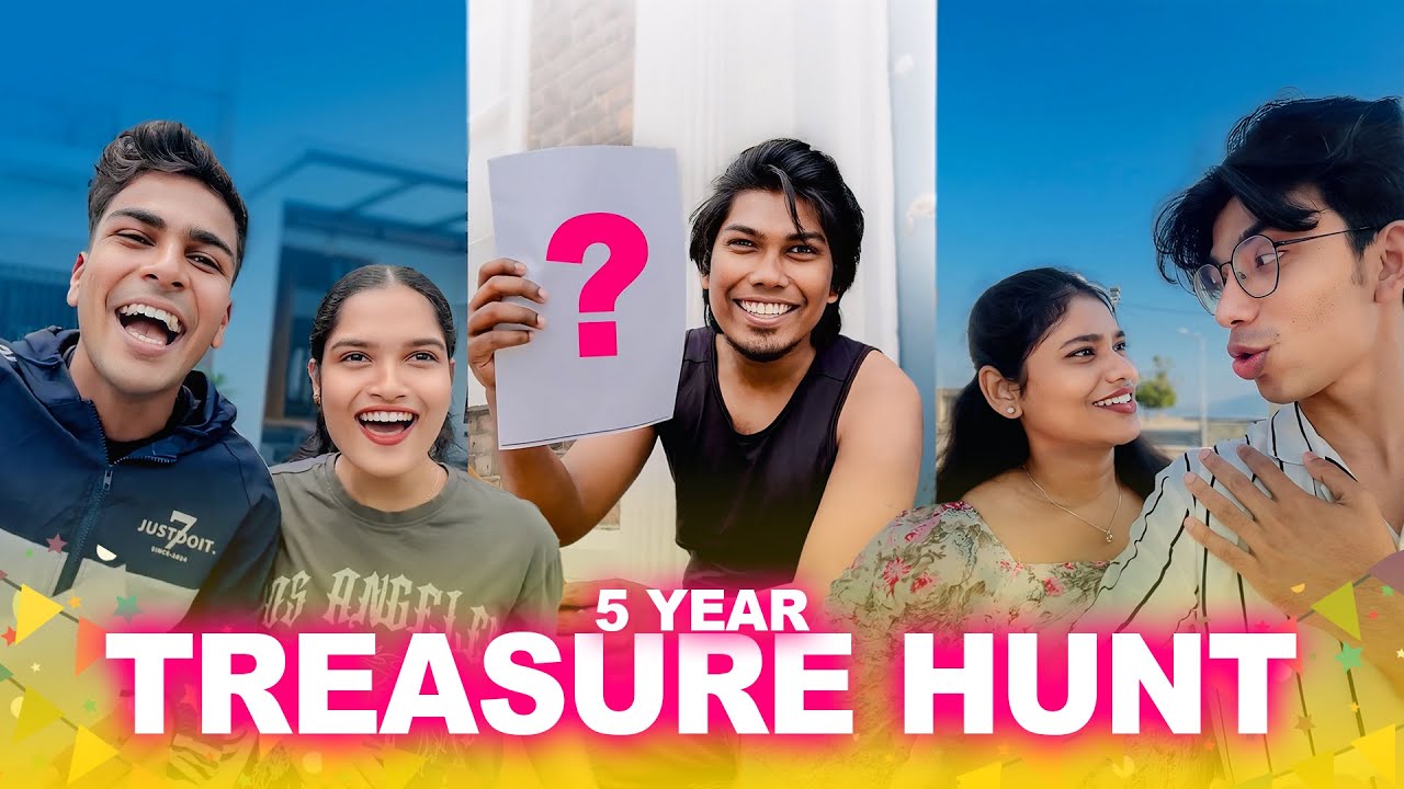 Big Surprise 😍 INTERNATIONAL TREASURE HUNT - 5 Year Special