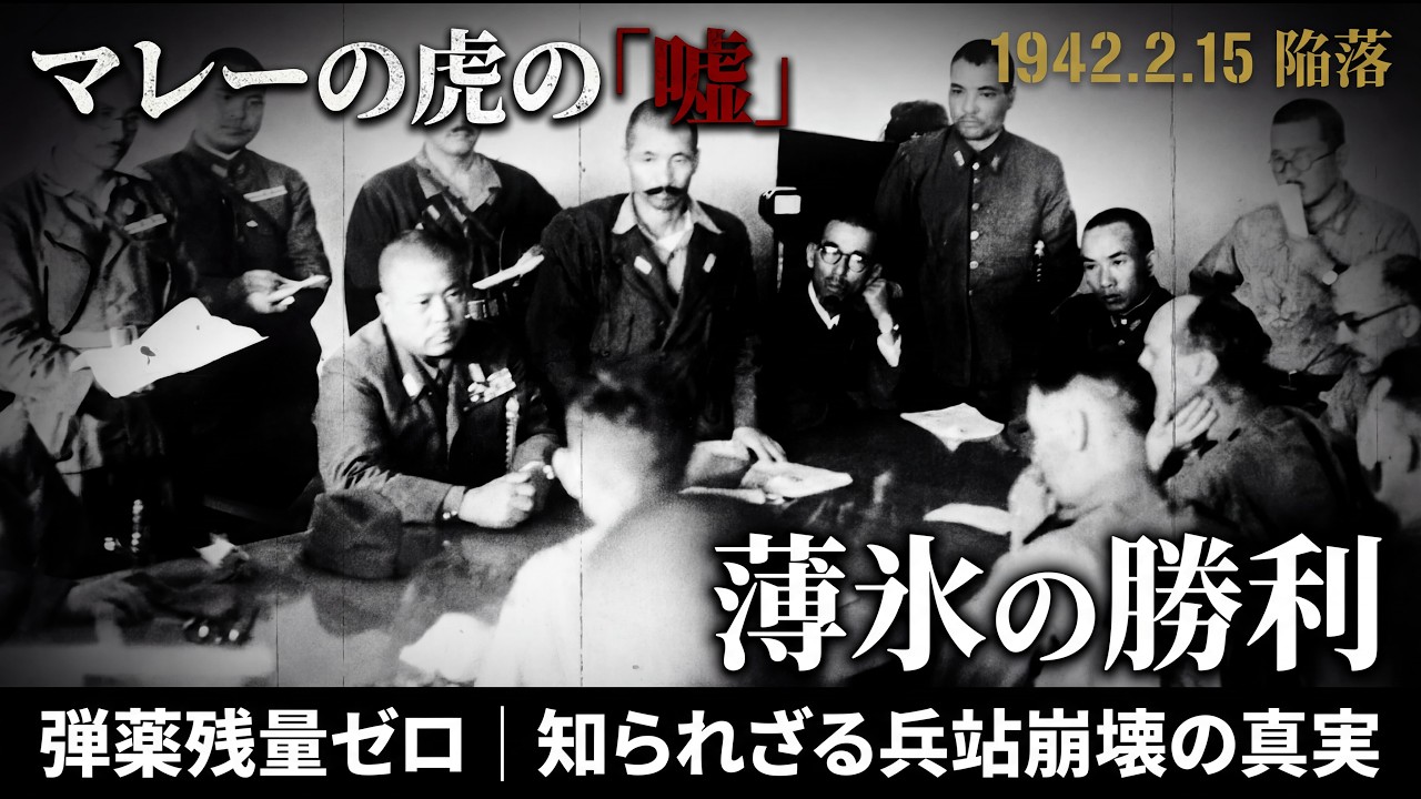 【シンガポール攻略】英軍8万を屈服させた山下奉文「世紀のハッタリ」