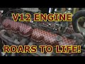 V12 RAT ROD ENGINE COMES TO REV!!