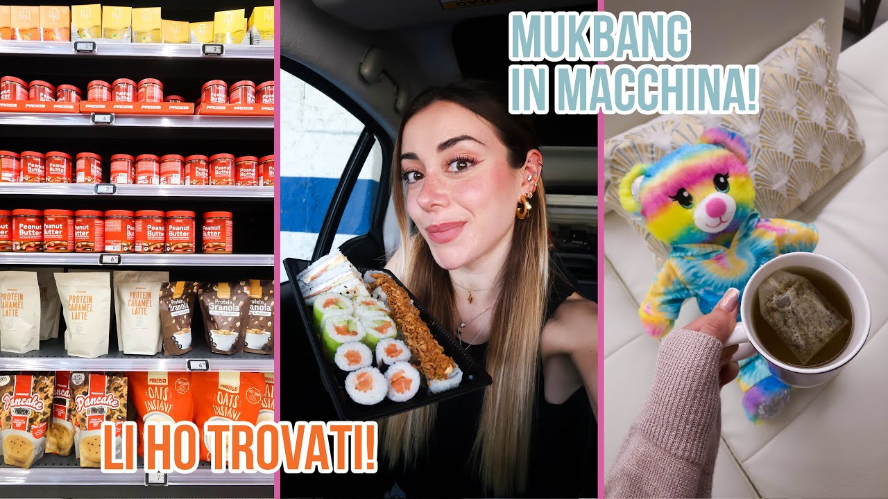 MUKBANG IN MACCHINA + FINALMENTE HO TROVATO PROZIS!! 🤯 | VLOG 10/05/24