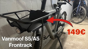 Vanmoof S5/A5 Frontrack UNBOXING &AUFBAU!!