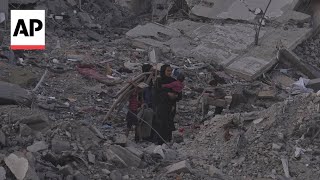 'There is nothing left': Gaza City residents return to destruction
