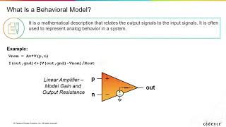 What Is a Behavioral Model?