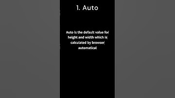 Html and CSS Basic 49 - CSS Height and Width Part 1