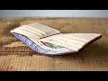 How to line a Leather Wallet with Fabric