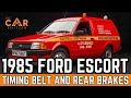 1985 Ford Escort Mk3 Still Going STRONG! Timing Belt &amp; Rear Brake Replacement - The Car Edition