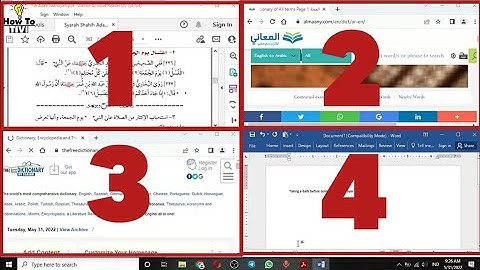 How to Split Screen on Windows 10 | Microsoft Snap Assist | How to Tivi